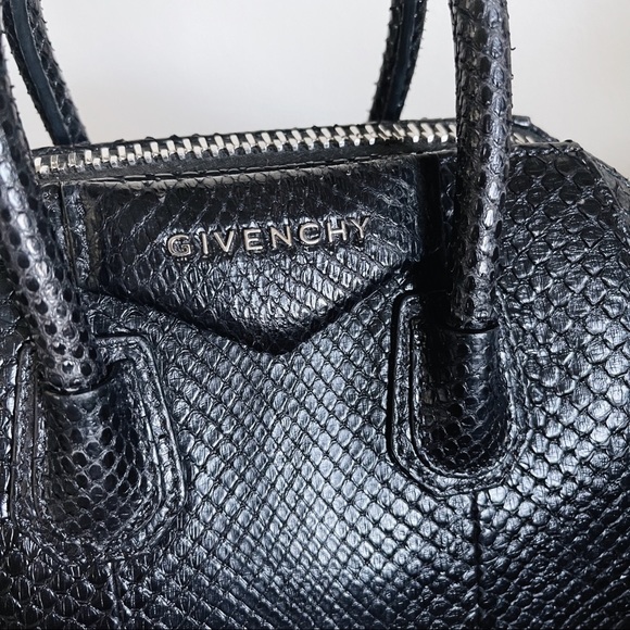 Givenchy Python and Leather Antigona Mini Bag - Picture 3 of 14